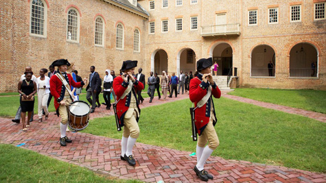 Colonial welcome